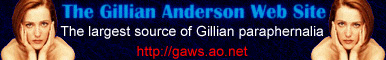 Gillian Anderson Web Site!